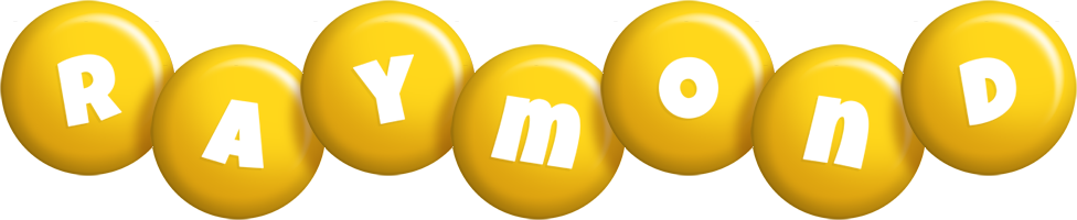 Raymond candy-yellow logo