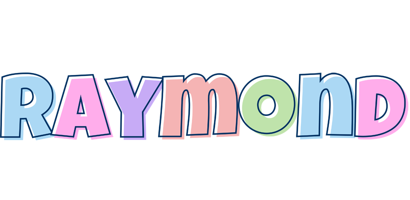 Raymond pastel logo