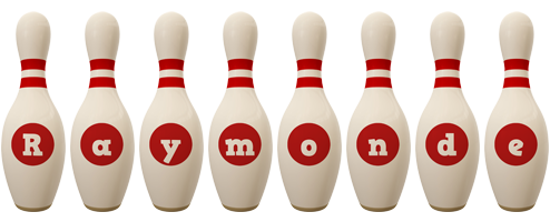 Raymonde bowling-pin logo