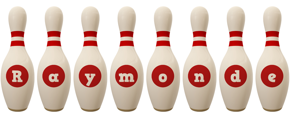 Raymonde bowling-pin logo