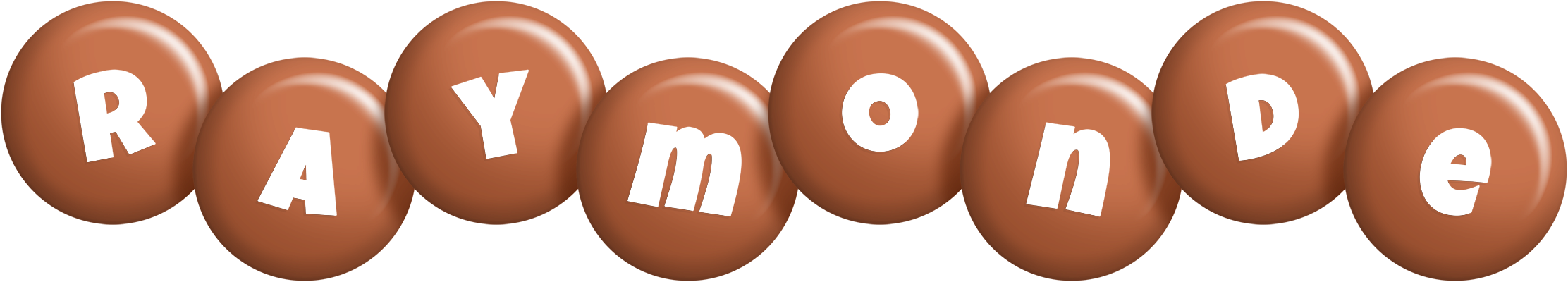 Raymonde candy-brown logo