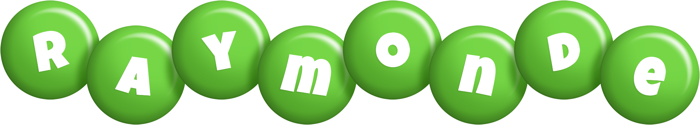 Raymonde candy-green logo