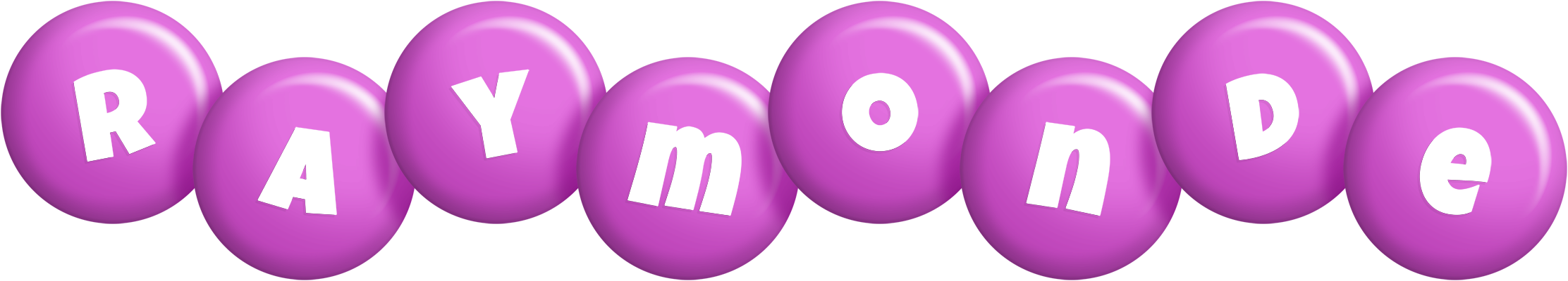 Raymonde candy-purple logo