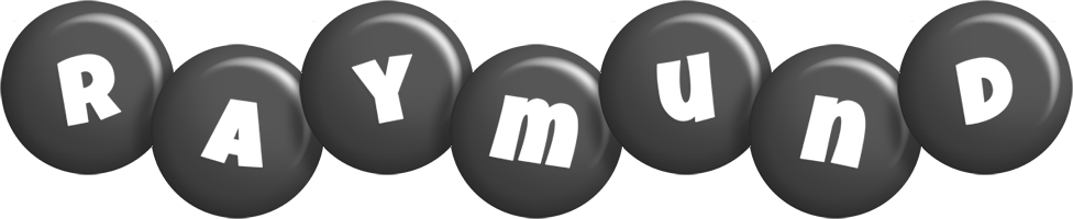 Raymund candy-black logo