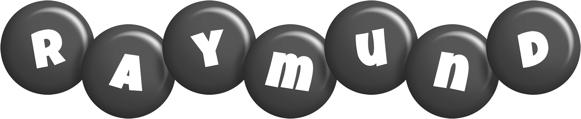 Raymund candy-black logo