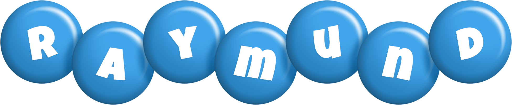 Raymund candy-blue logo