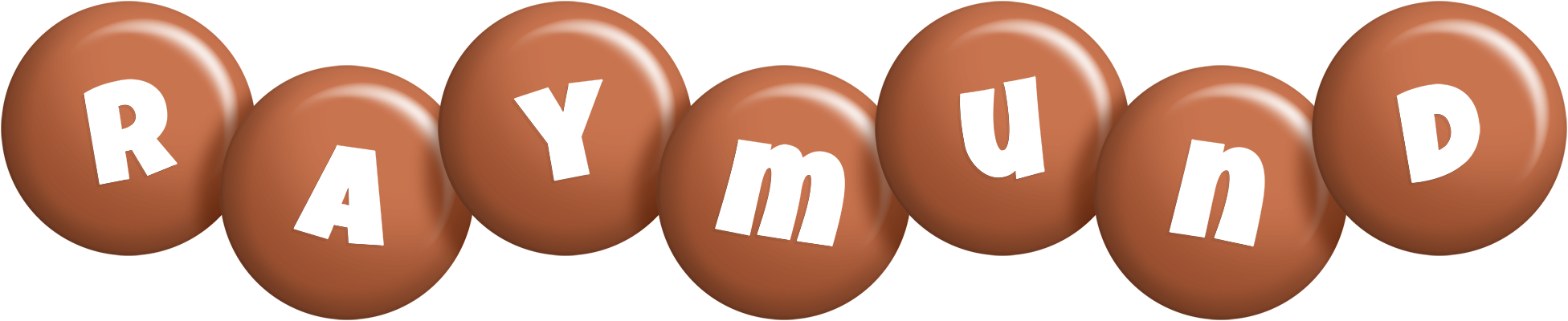 Raymund candy-brown logo