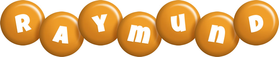 Raymund candy-orange logo