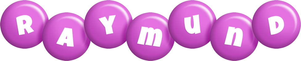 Raymund candy-purple logo