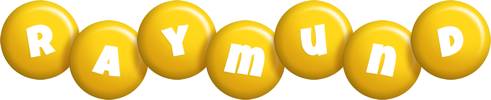 Raymund candy-yellow logo