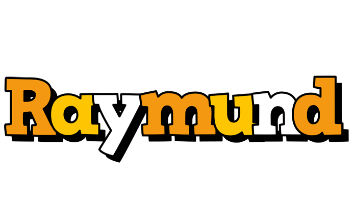 Raymund cartoon logo