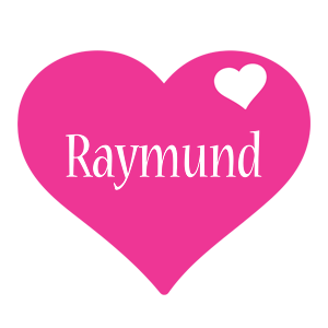 Raymund love-heart logo