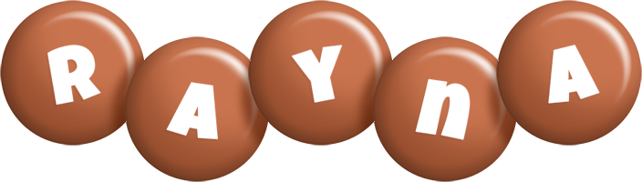 Rayna candy-brown logo