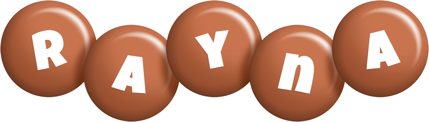 Rayna candy-brown logo