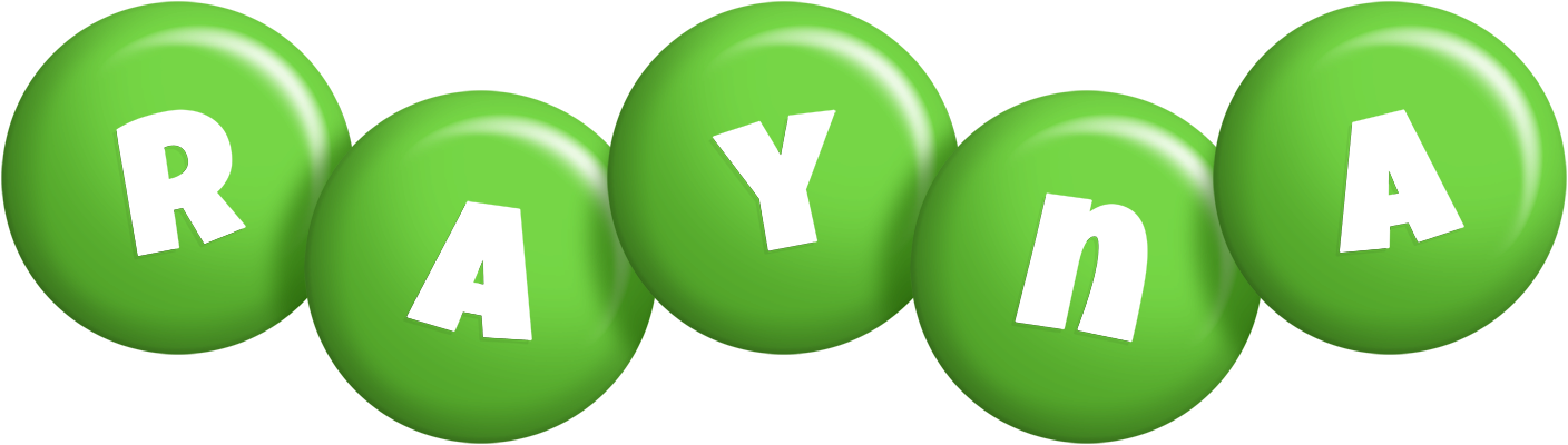 Rayna candy-green logo