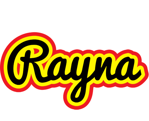 Rayna flaming logo