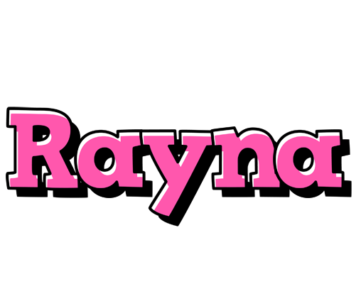 Rayna girlish logo