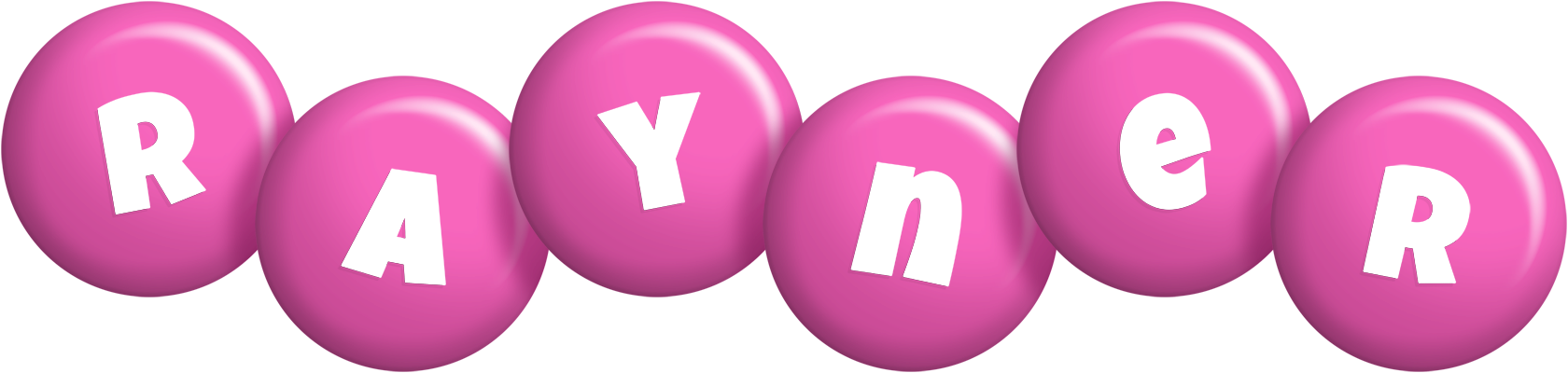 Rayner candy-pink logo