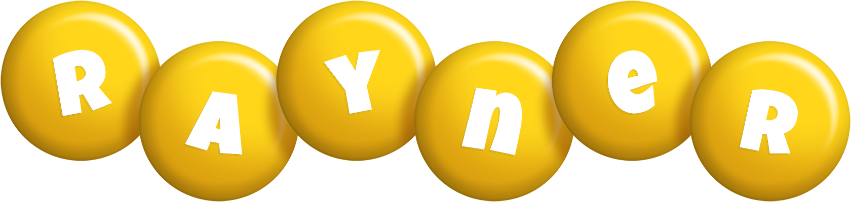 Rayner candy-yellow logo