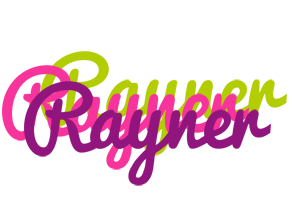 Rayner flowers logo