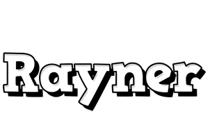 Rayner snowing logo