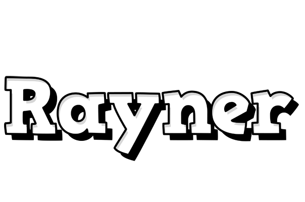 Rayner snowing logo
