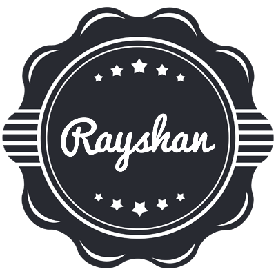 Rayshan badge logo