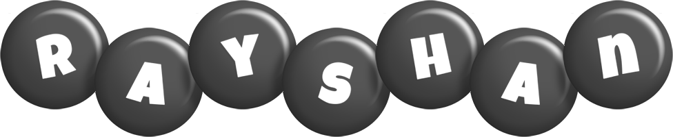 Rayshan candy-black logo