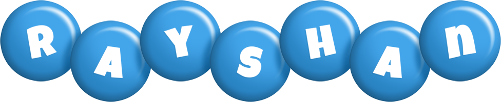 Rayshan candy-blue logo