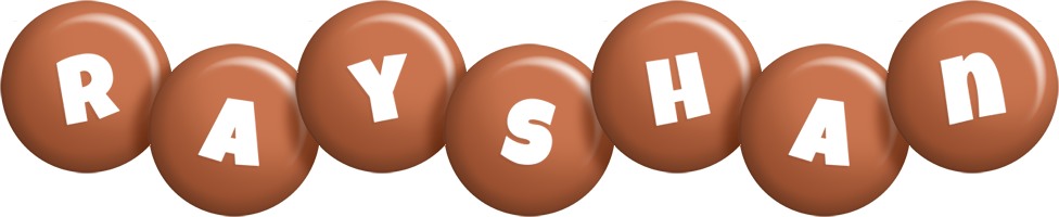 Rayshan candy-brown logo