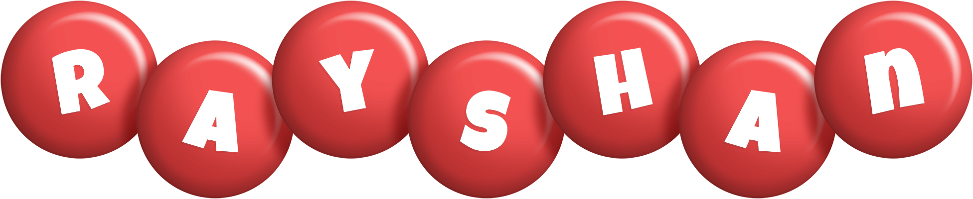 Rayshan candy-red logo