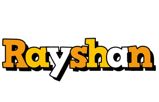 Rayshan cartoon logo