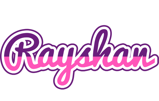 Rayshan cheerful logo