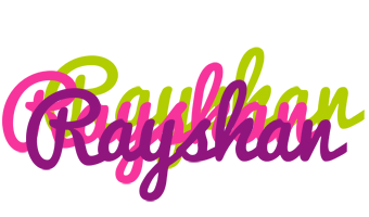Rayshan flowers logo