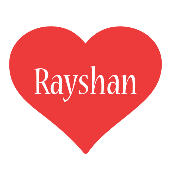 Rayshan love logo