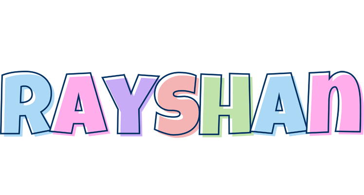 Rayshan pastel logo