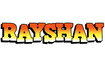 Rayshan sunset logo