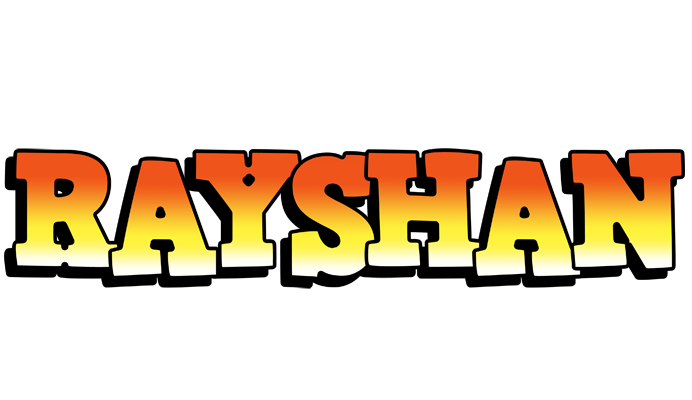 Rayshan sunset logo