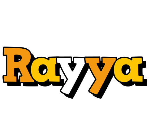Rayya cartoon logo