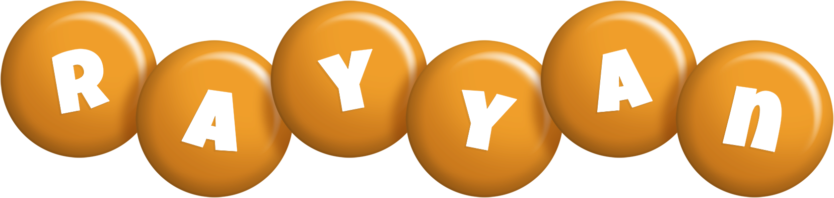 Rayyan candy-orange logo