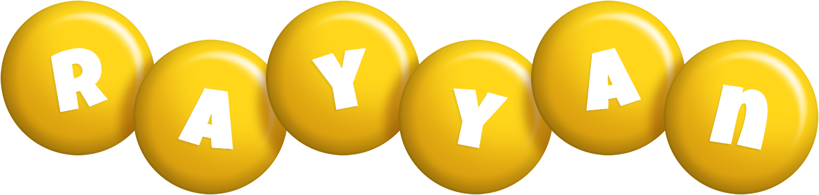 Rayyan candy-yellow logo