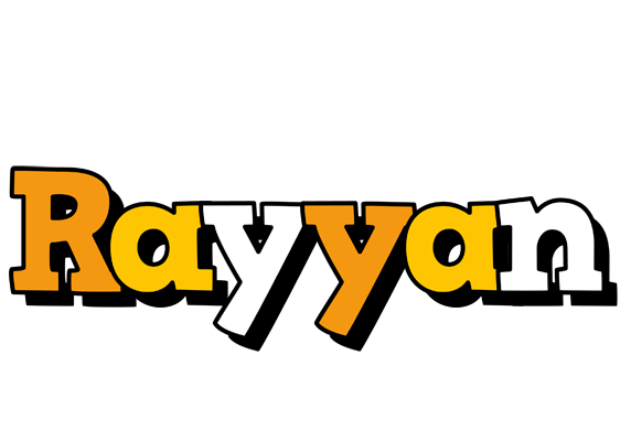 Rayyan cartoon logo