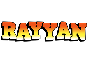 Rayyan sunset logo