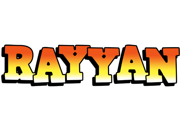 Rayyan sunset logo