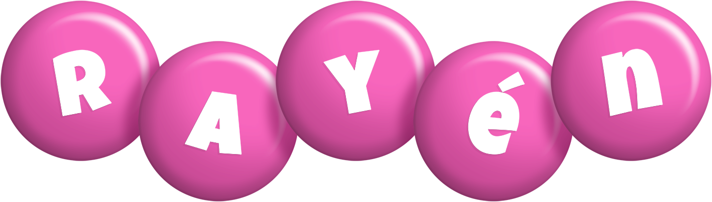 Rayén candy-pink logo