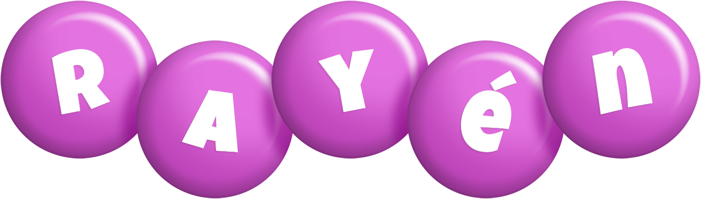 Rayén candy-purple logo