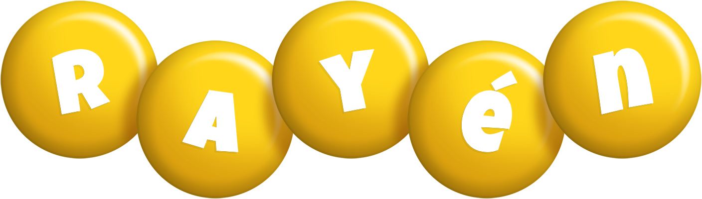 Rayén candy-yellow logo