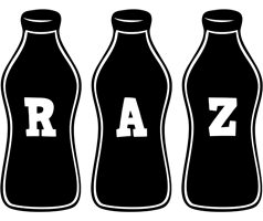 Raz bottle logo