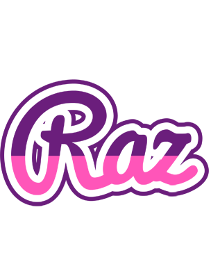 Raz cheerful logo