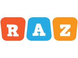 Raz comics logo